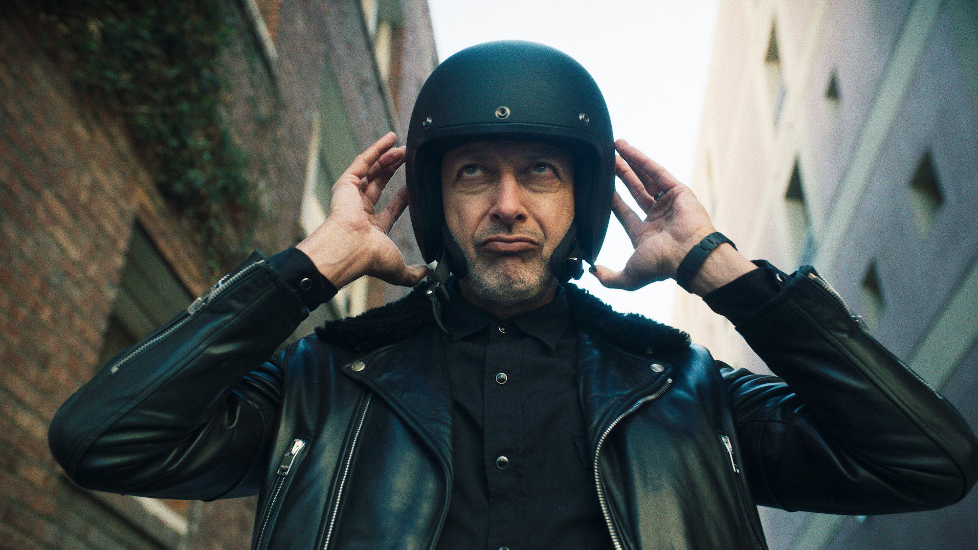 Jeff Goldblum on riding motorcycles—and feeling fear