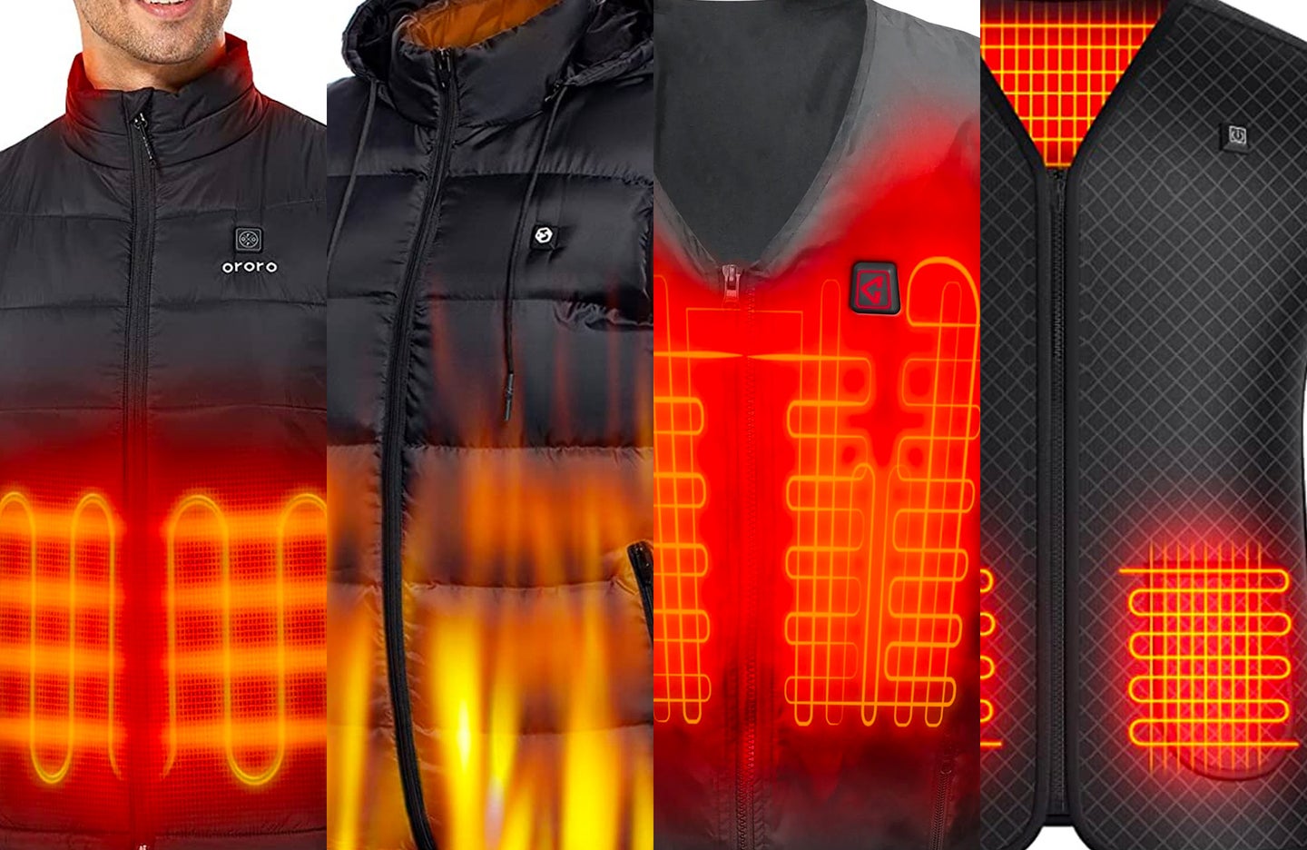 A lineup of the best heated vests