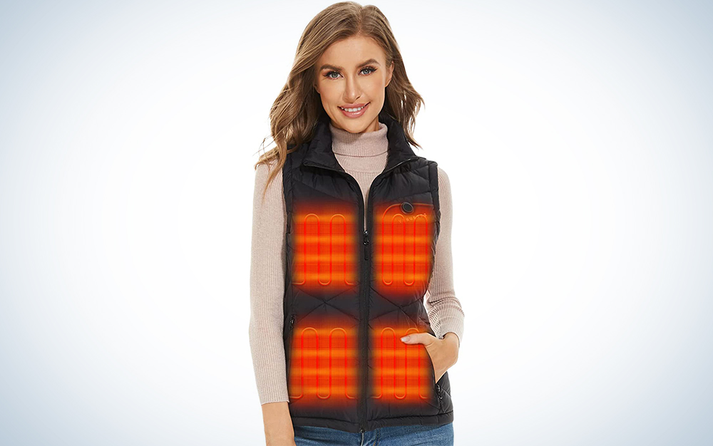 venustas heated down vest is the best for women