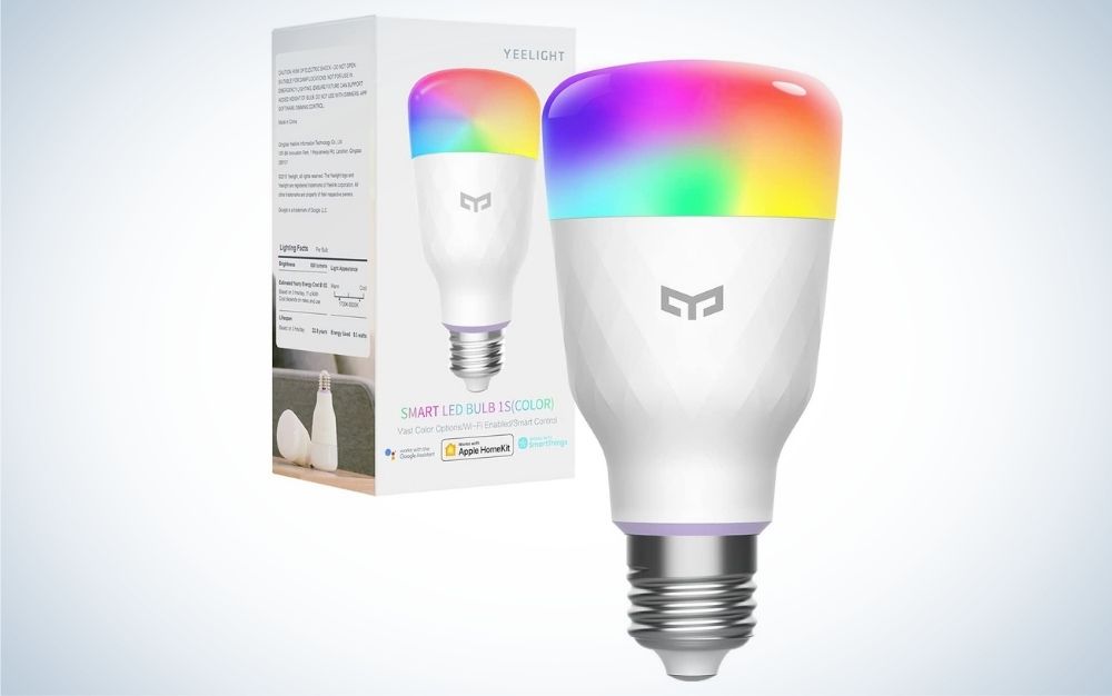 Yeelight A19 Smart Bulb is the best smart bulb for Siri.
