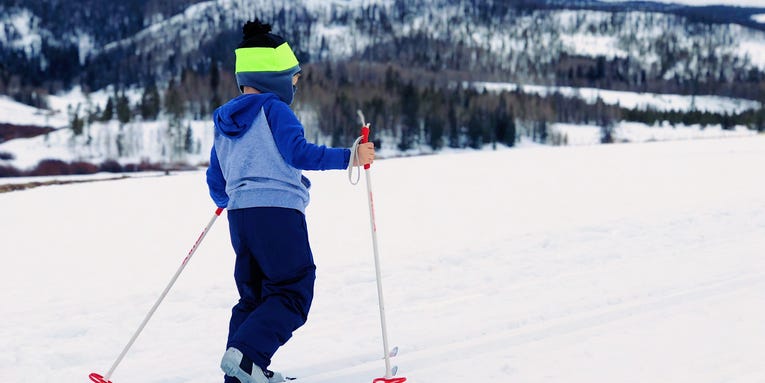 Get your kids’ hearts beating by teaching them to cross-country ski