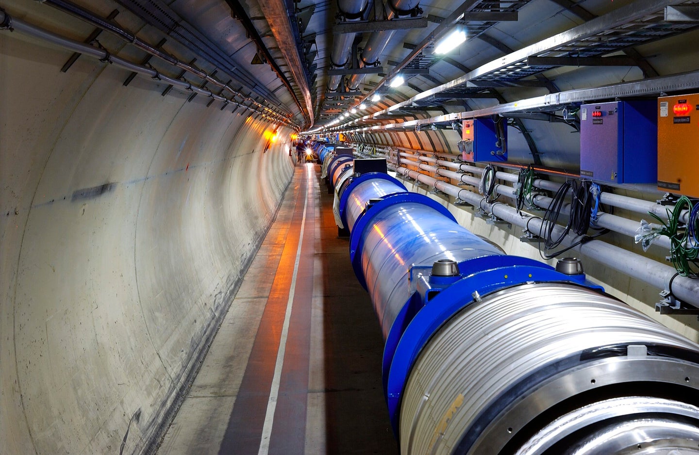 The X particle was detected at CERN's underground LHC facility.