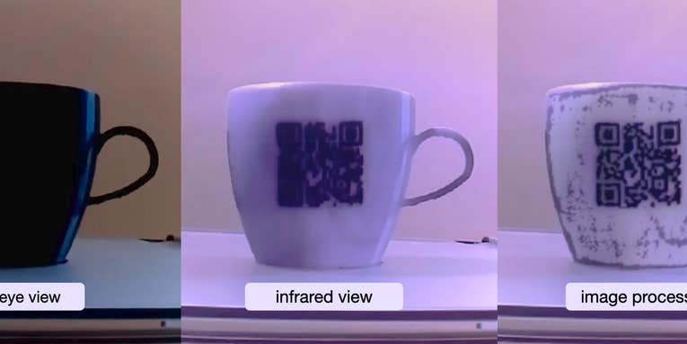 These 3D-printed objects have scannable barcodes that you can’t see
