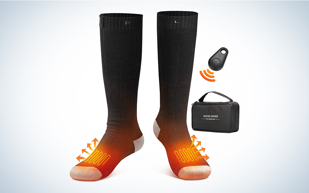 The VELAZZIO Heated Socks are the best battery-powered heated sock