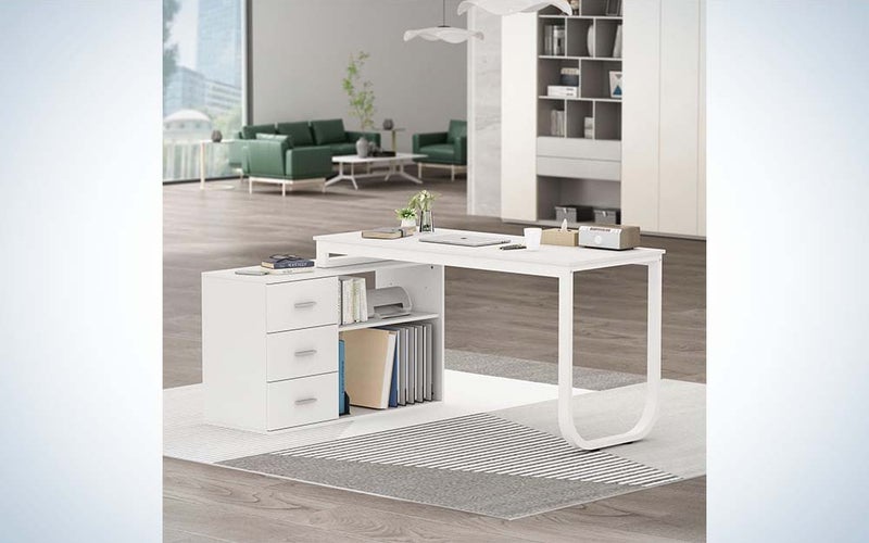 Agoteni makes the best L-shaped desk for design.