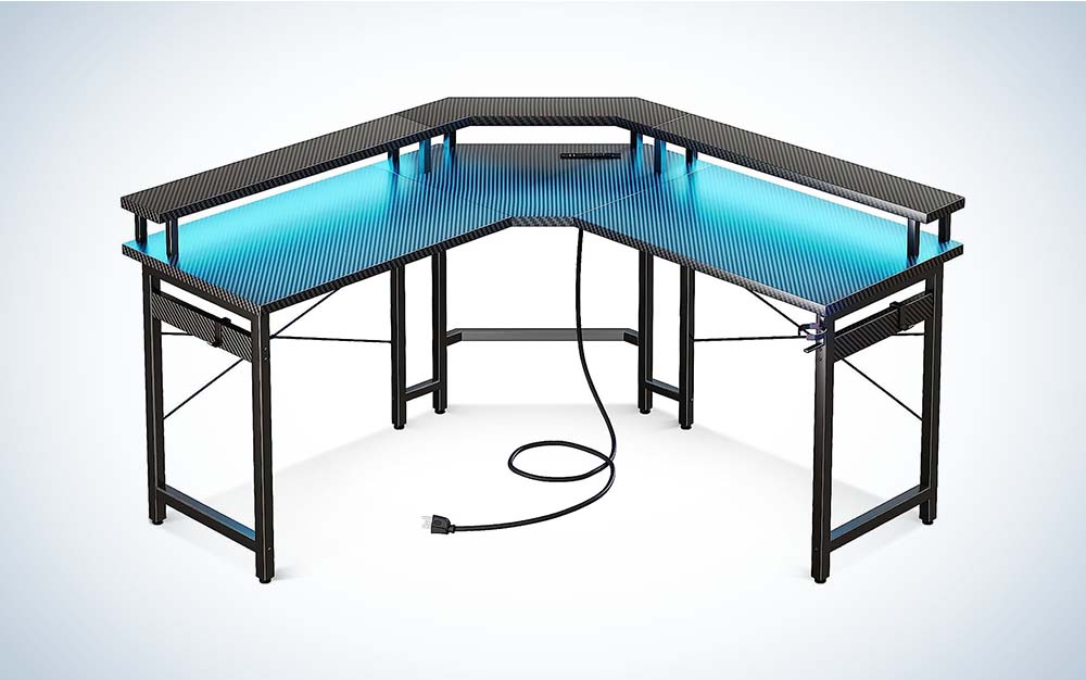 ODK makes one of the best L-shaped desks for gaming.