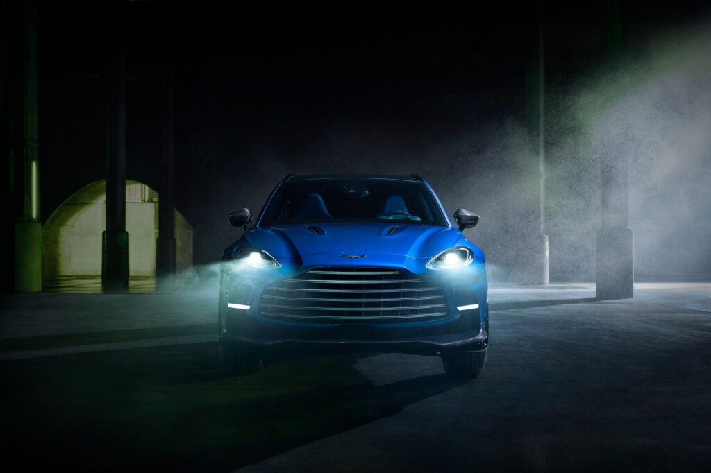 Check out Aston Martin’s insanely powerful new SUV