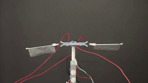 These robot wings use artificial muscle to flap like an insect