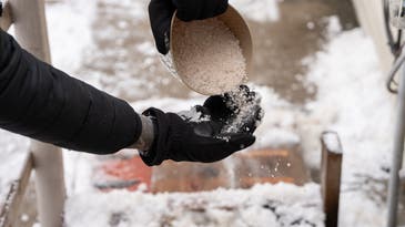 There’s a better way to use rock salt on snow