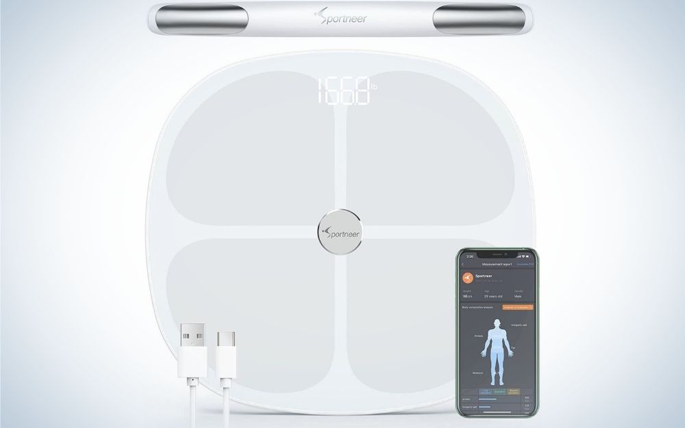 The Sportneer Smart Scale measures more indicators than most smart scales.