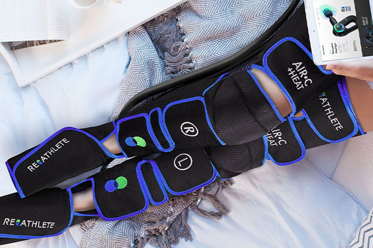 This discounted leg massager provides personalized compression therapy