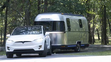 Airstream’s camper concept is a sophisticated electric machine