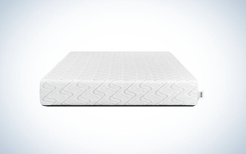 Nest mattress on a white background