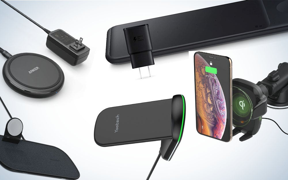 Collage of the best wireless phone chargers