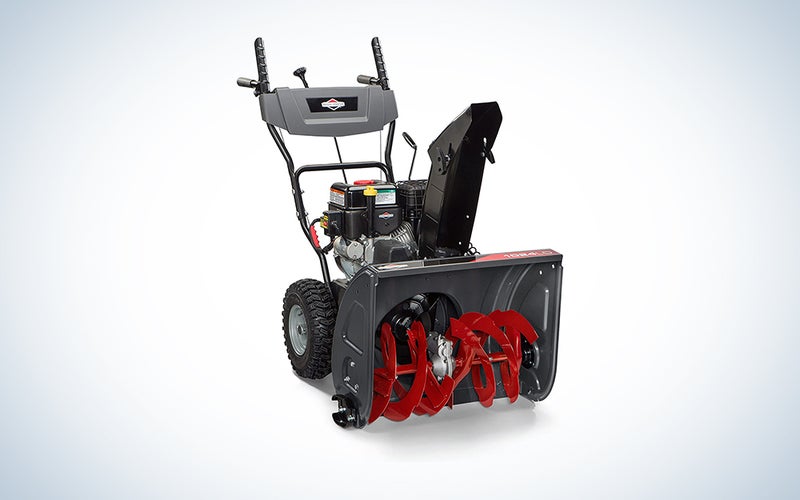 The Briggs & Stratton Dual-Stage snow blower and a