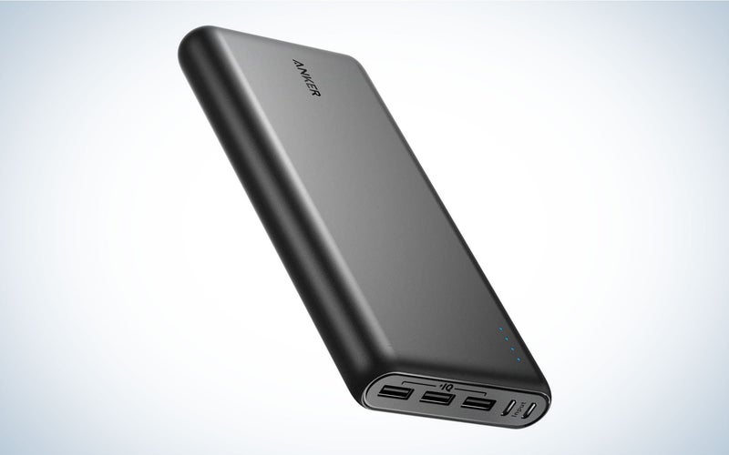 The Anker PowerCore 26800 charger is one of the best travel accessories