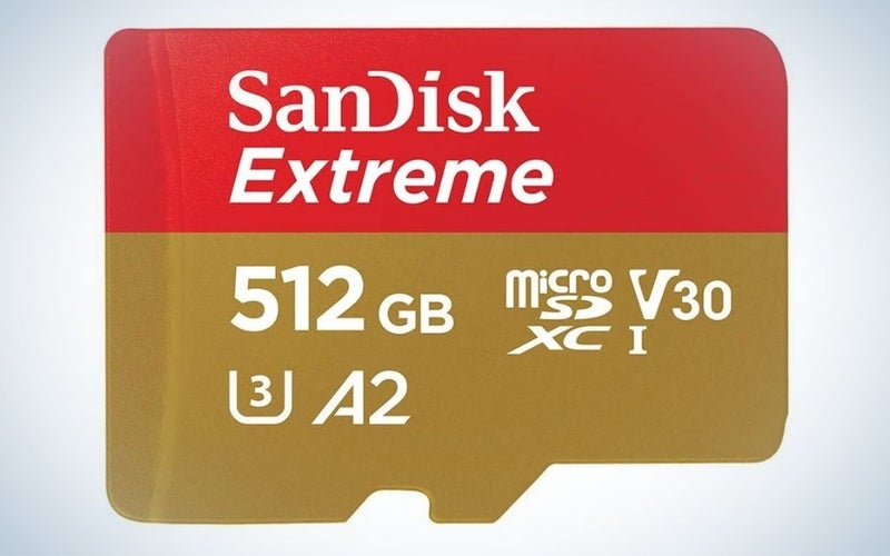 SanDisk Extreme 512GB microSDXC UHS-I is the best overall.