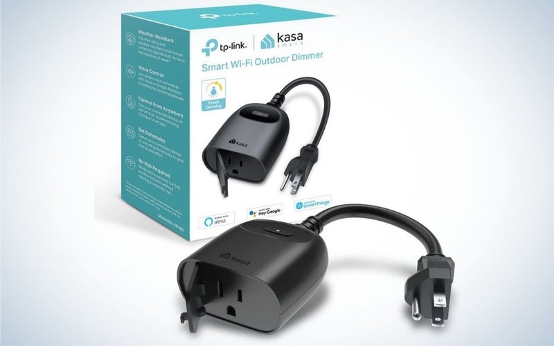 TP-Link KASA Smart Wi-Fi Outdoor Plug-In Dimmer-лучший Dimmable Smart Plug