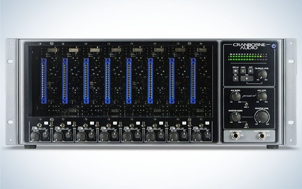 A 500 Series rack, analog summing mixer and zero-latency artist mixer in a USB audio interface? Yes, please.