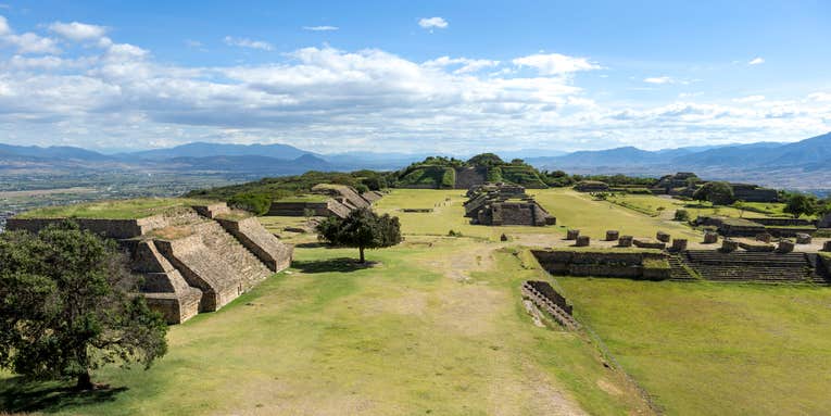 The ancient Mexican city of Monte Albán thrived with public works, not kings