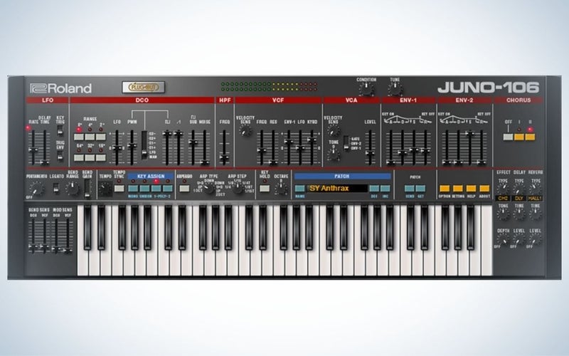 Roland Cloud Juno-106 is the best for beginners.