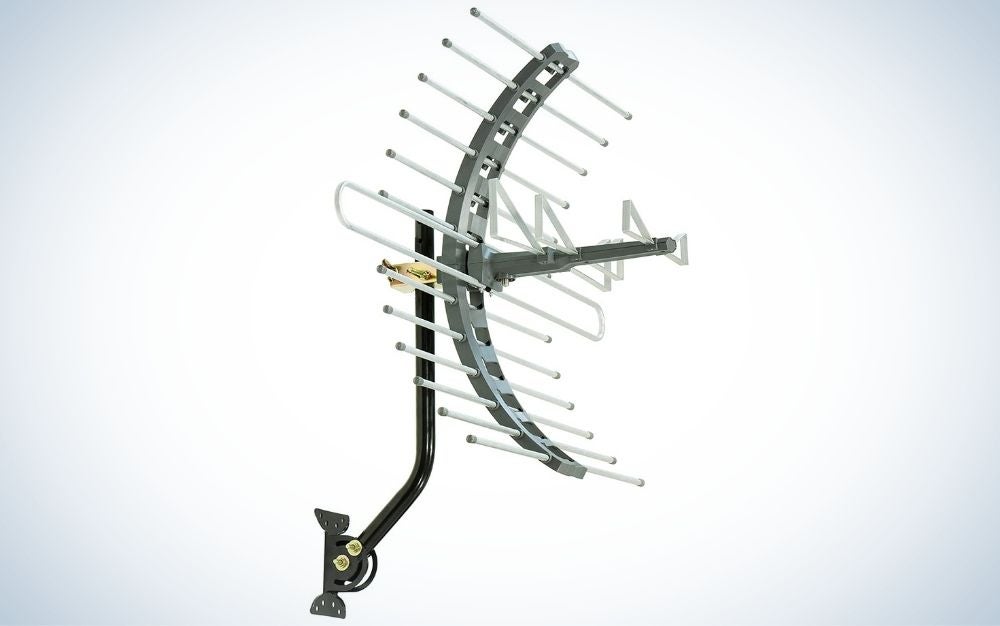 GE Outdoor TV Antenna is the best for the budget.