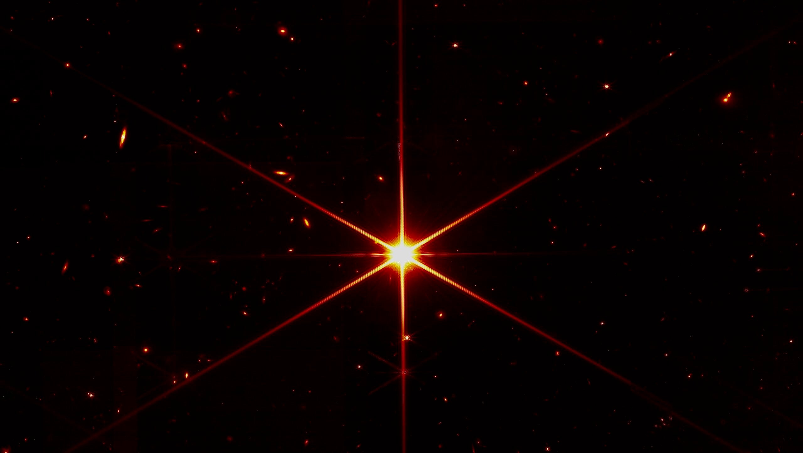Telescopio James Webb recién alineado captura estrella