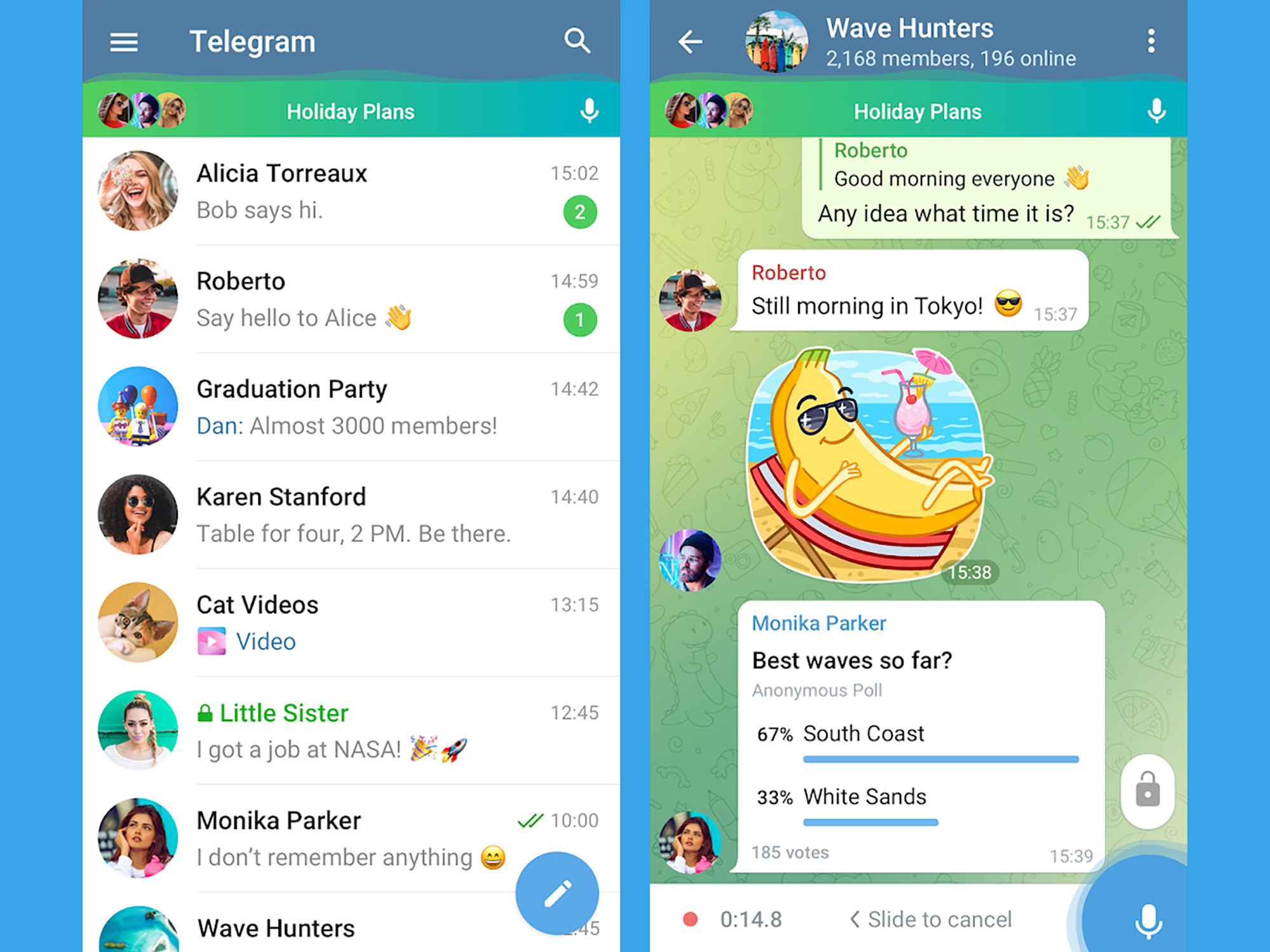 How to avoid spoilers in group chats, and 6 other great Telegram tips