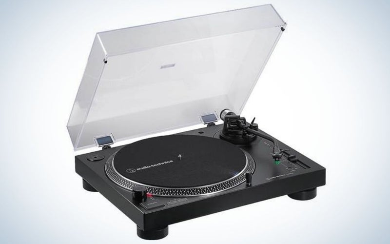 Audio-Technica AT-LP120XBT-USB is the best Bluetooth turntable under $500.
