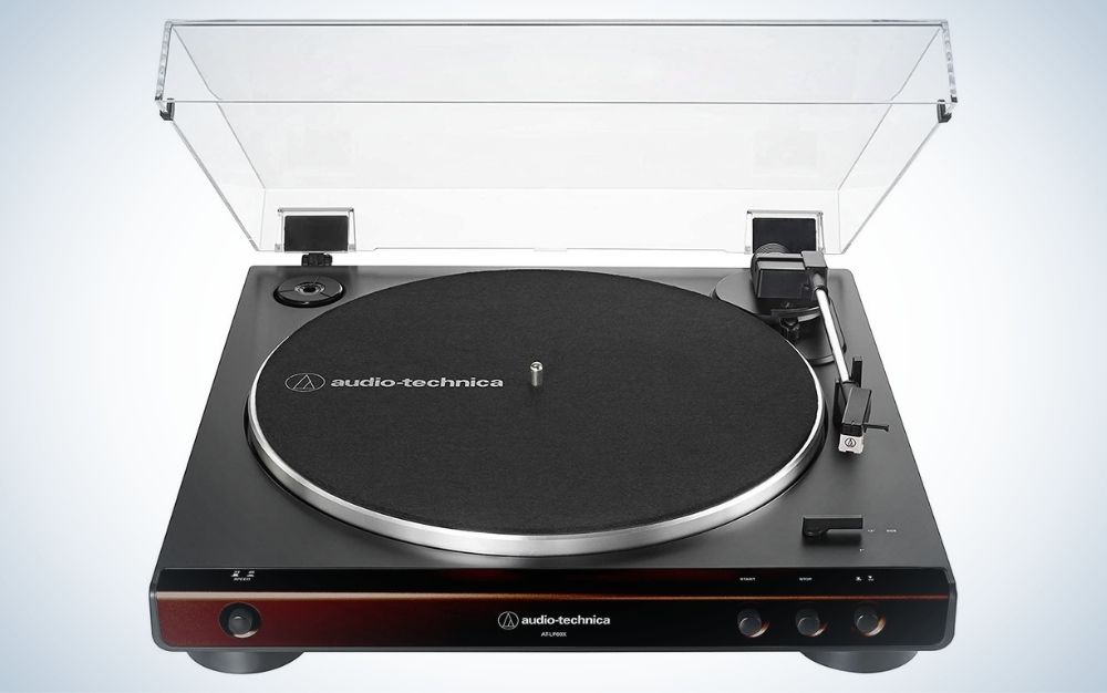 Audio-Technical AT-LP60X-BW is the best beginner turntable under $500.