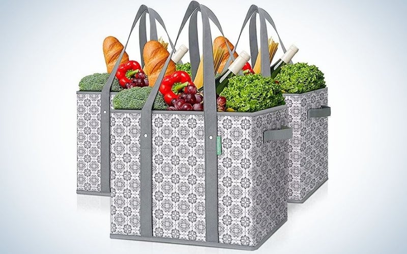 WISELIFE Reusable Grocery Bags