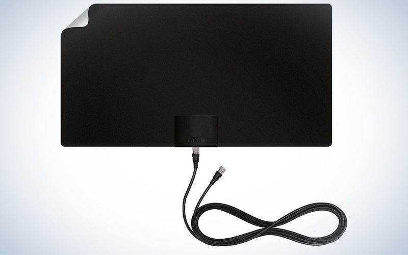 Mohu Leaf Supreme Pro is the best indoor TV antenna.
