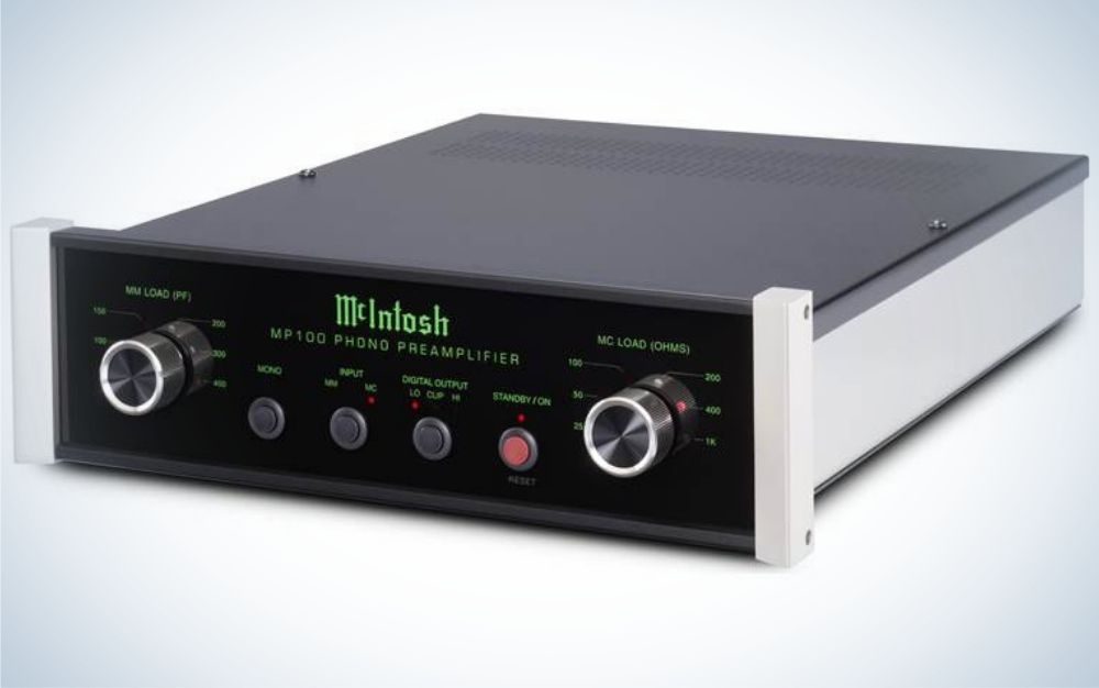 McIntosh MP100 is the best quality phono preamp.