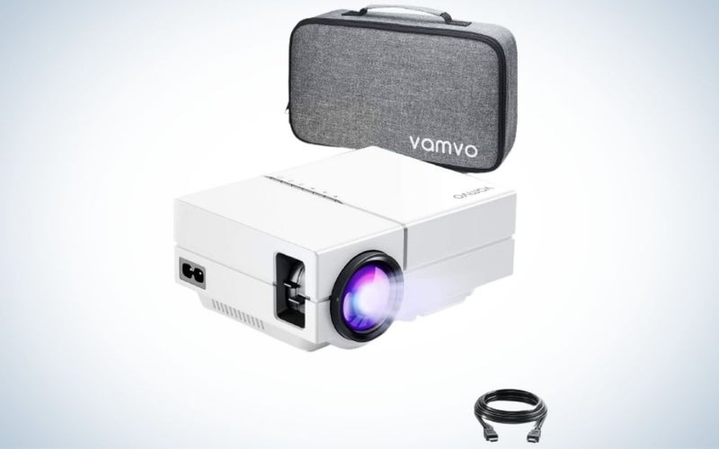 Vamvo Movie Projector is the best budget projector under 200.