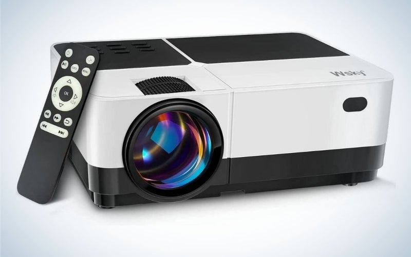 Wsky HD Projector is the best projector for home theater under 200.