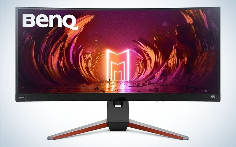 BenQ Mobiuz EX3415R is the best ultrawide gaming monitor.