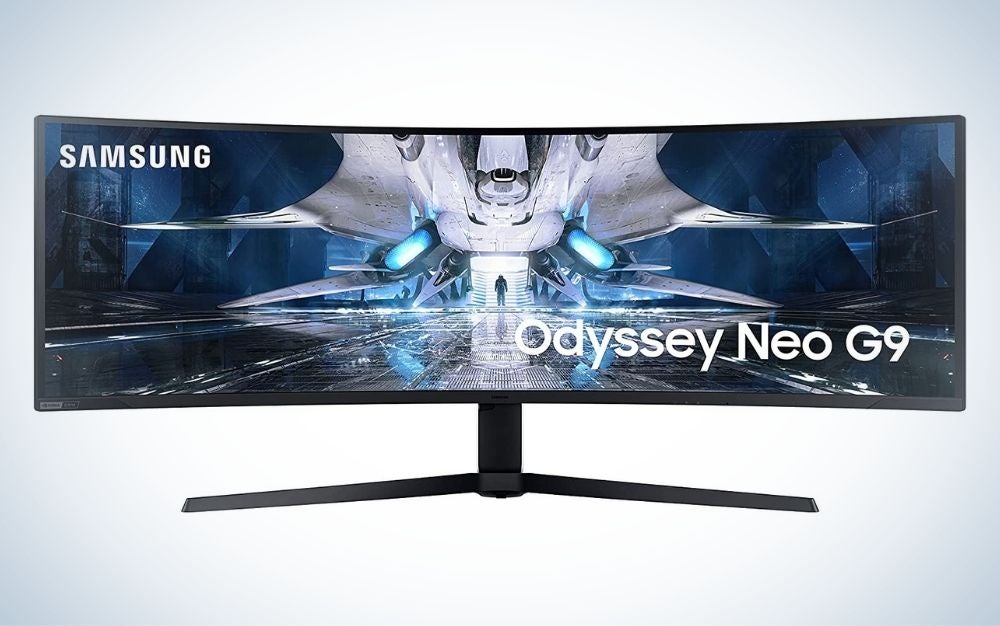 Samsung Odyssey Neo G9 is the best super ultrawide gaming monitor.