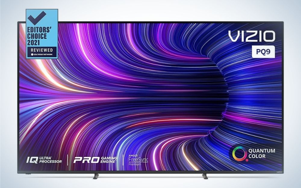 Vizio P-Series is the best TV for gaming.