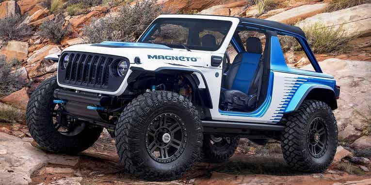 Magneto 2.0 reveals what an electric Jeep Wrangler might look like