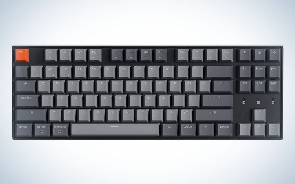 Keychron K8 is the best TKL keyboard for Mac.