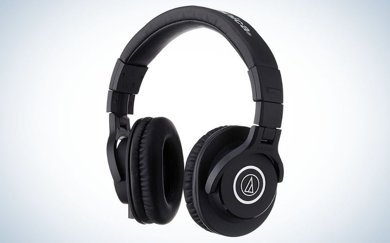 Audio-Technica-ATH M40x are the best overall headphones under $100.