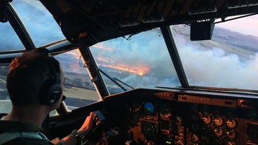 Why fighting wildfires is so dangerous for Air Force pilots