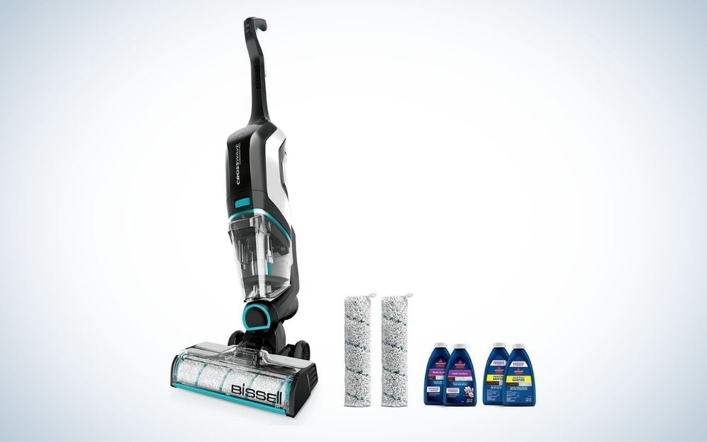 Bissell Crosswave Cordless Max is the best vacuum mop combo for pet hair.