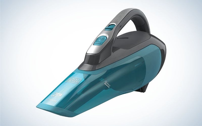Black+Decker Dustbuster Wet/Dry Handheld Vacuum is the best handheld vacuum mop combo.
