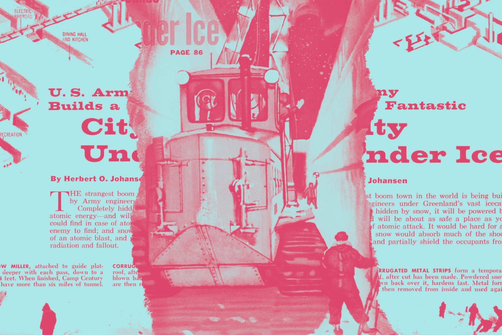 De los archivos: El ejército planea una ciudad bajo el Ártico