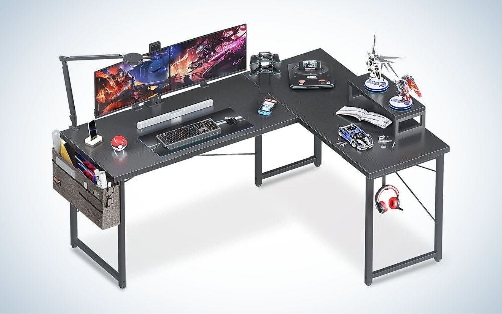 ODK L-Shaped Gaming Desk is the best L-shaped gaming desk.