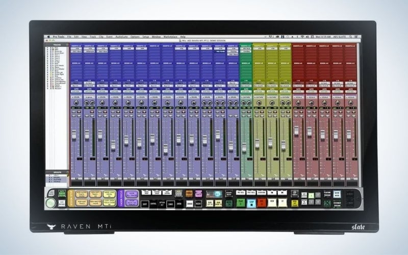 Slate Media Technology Raven MTi2 is the best touchscreen monitor for music production.