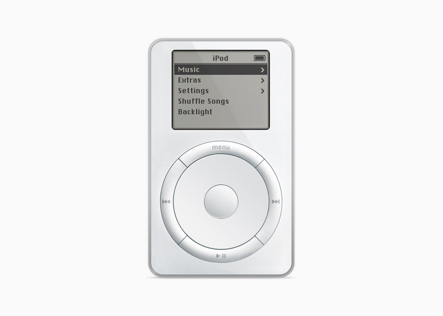 The first iPod came out in 2001.