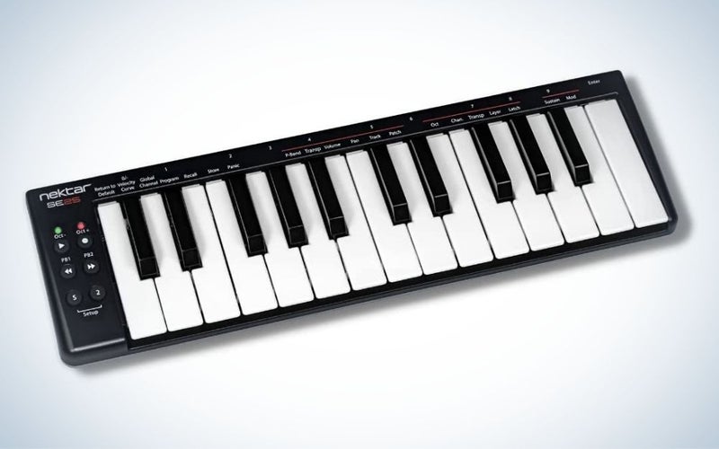 Nektar SE25 is the best budget midi keyboard.