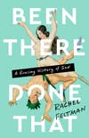 Been There, Done That: A Rousing history of sex book cover with mint background and a naked couple making love covered by white and black text